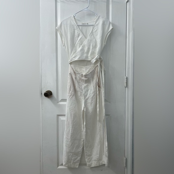 Aritzia Wilfred White Brax Jumpsuit (Size 0) - Picture 4 of 10